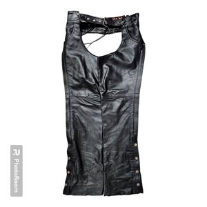 Leather chaps new